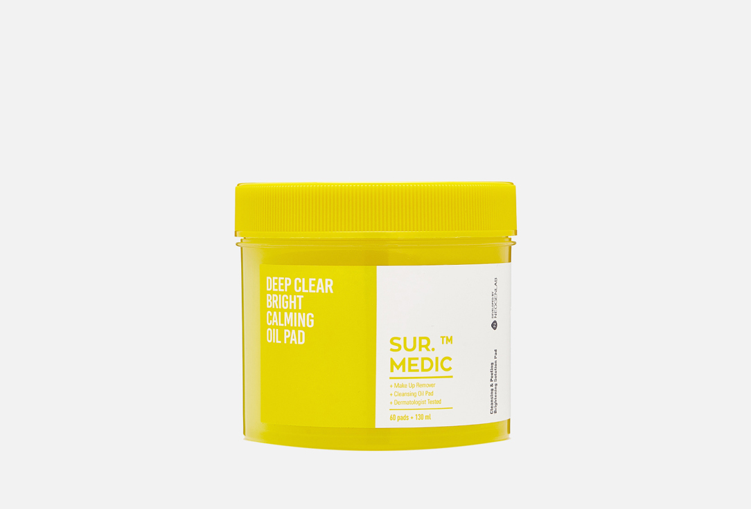 

Диски для лица NEOGEN, DEEP CLEAR BRIGHT CALMING OIL PAD 60 шт