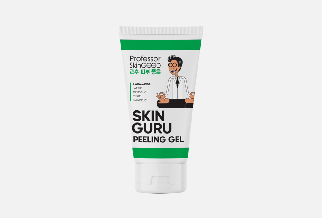 Пилинг скатка для лица с AHA-кислотами PROFESSOR SKINGOOD Skin Guru Peeling Gel 35 мл