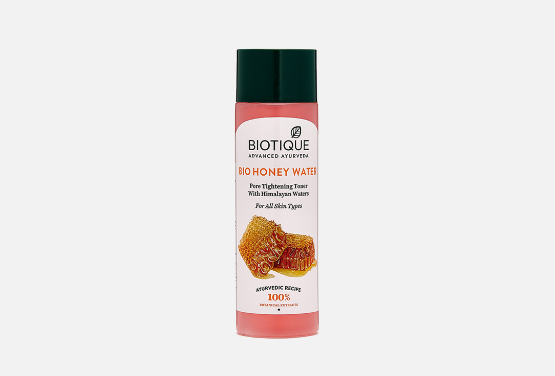 Тонер для лица с мёдом  Biotique HONEY WATER PORE TIGHTENING TONER WITH HIMALAYAN WATERS 