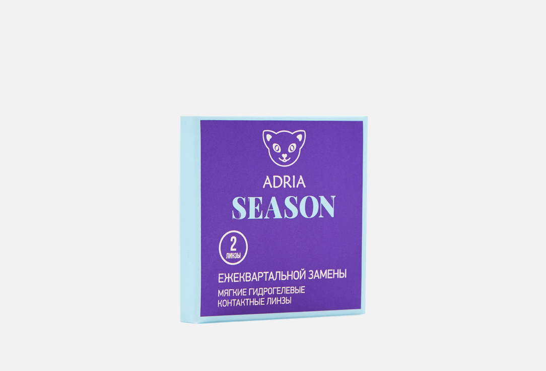 Изображение товара Контактные линзы Adria Season BC 8,6 DIA 14 2 шт. квартальные для комфортного зрения