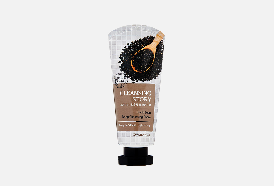 Изображение товара Очищающая пенка для умывания лица Welcos CLEANSING STORY Black Bean Deep Cleansing Foam