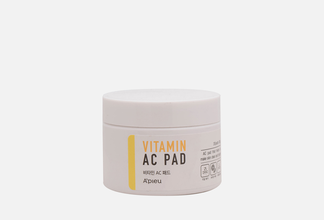 

Пилинг-диски для лица A'PIEU, Vitamin AC Pad 35 шт