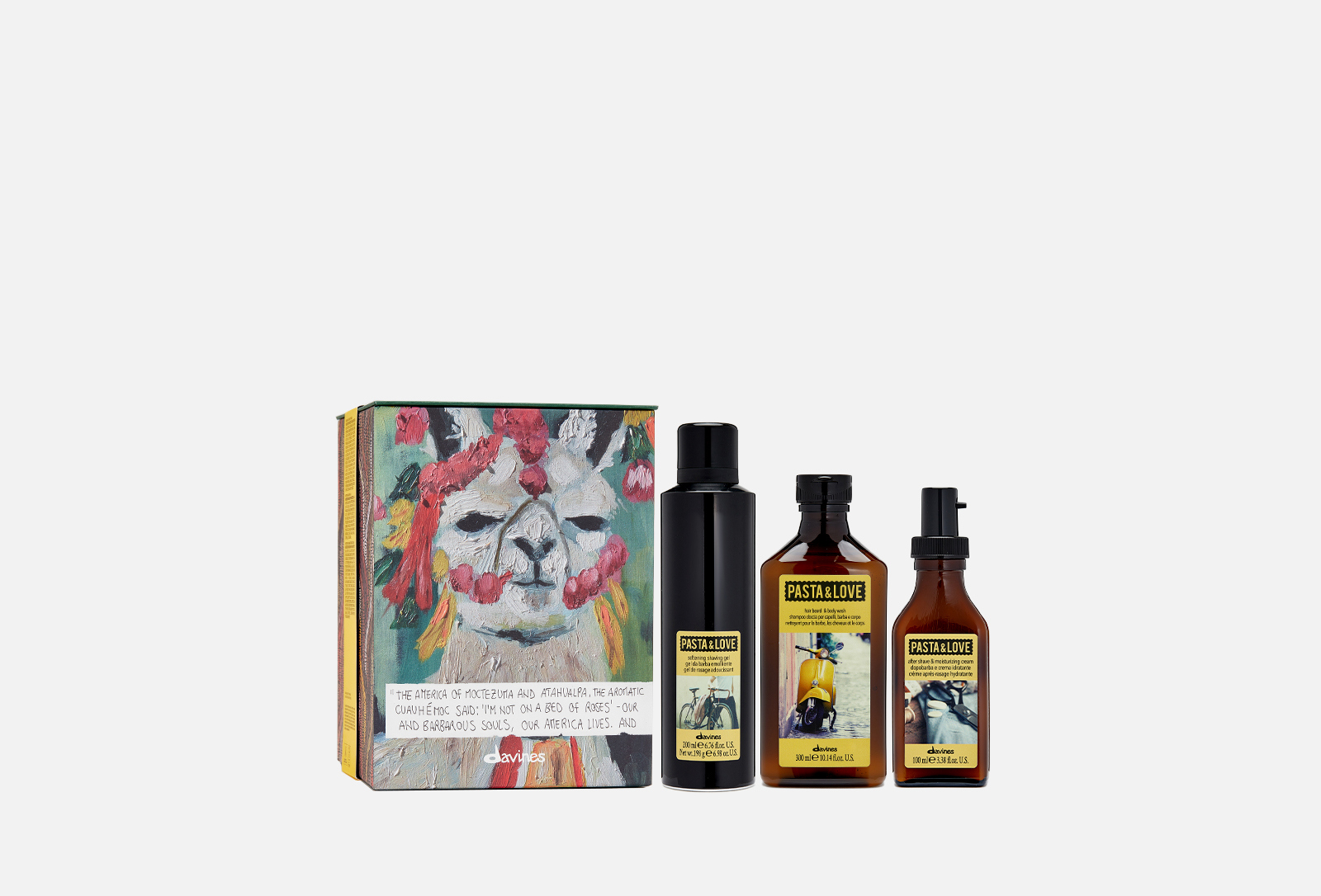 Davines Набор для мужчин PASTA & LOVE BOX 2 шт — купить, цена в Москве