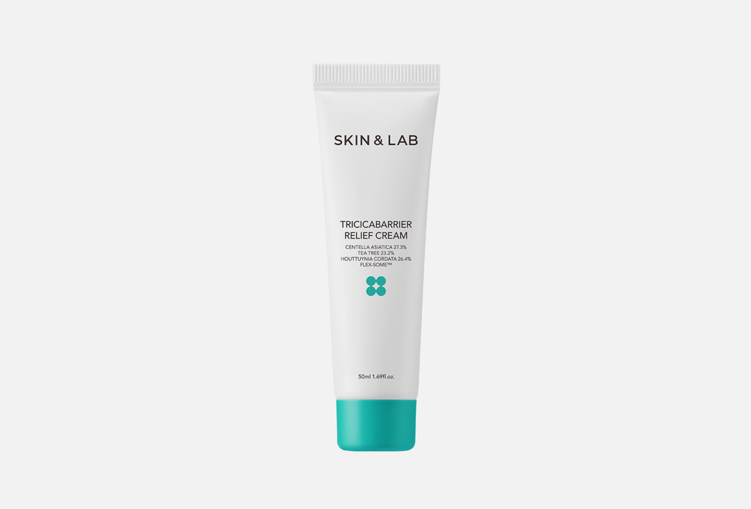 

Крем для лица с 27,3% центеллы азиатской SKIN&LAB, Tricicabarrier Relief Cream 50 мл
