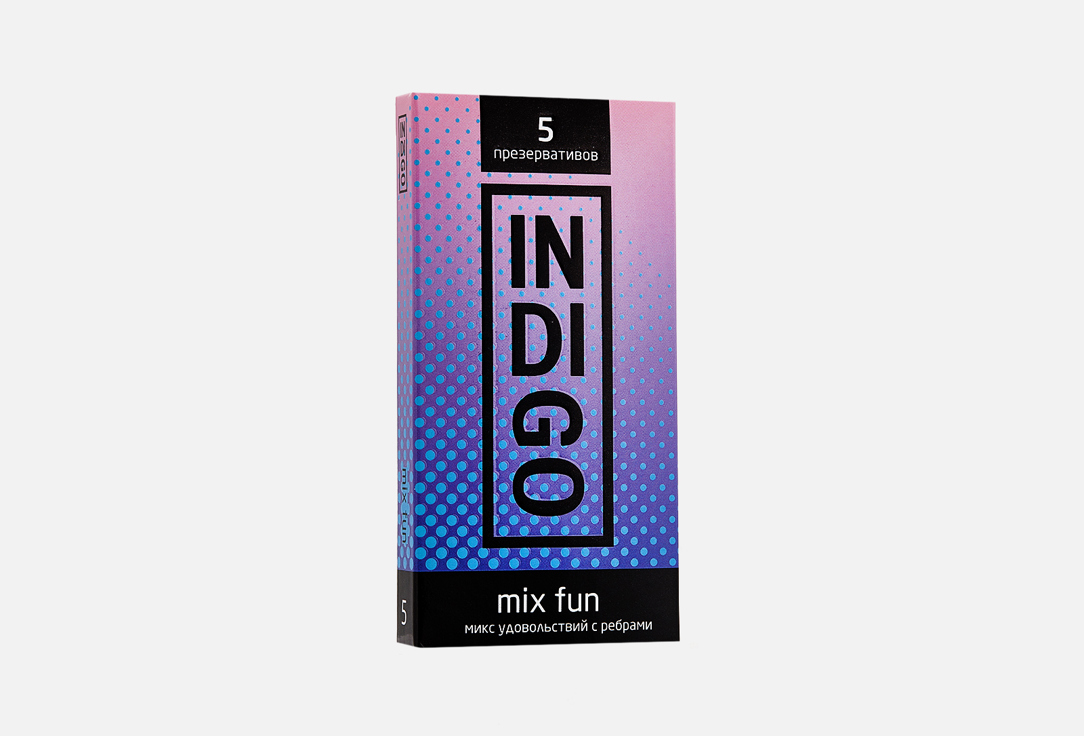 Презервативы INDIGO Mix Fun 