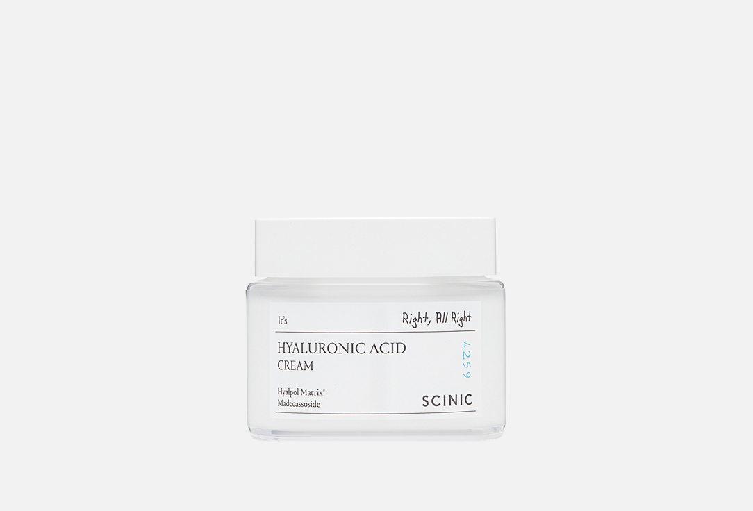 

Крем для лица с гиалуроновой кислотой SCINIC, Hyaluronic Acid Cream 80 мл