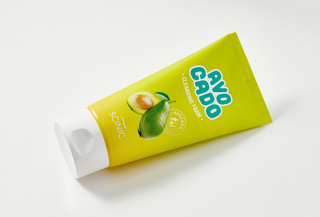 Очищающая пенка для лица с авокадо SCINIC Avocado Cleansing Foam 