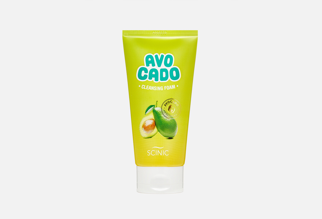 Очищающая пенка для лица с авокадо SCINIC Avocado Cleansing Foam 