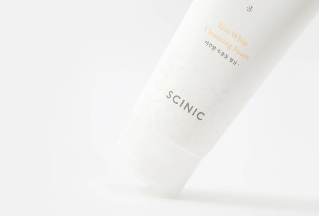 SCINIC Очищающая пенка для лица с рисом Perfect Wash Rice Whip Cleansing Foam