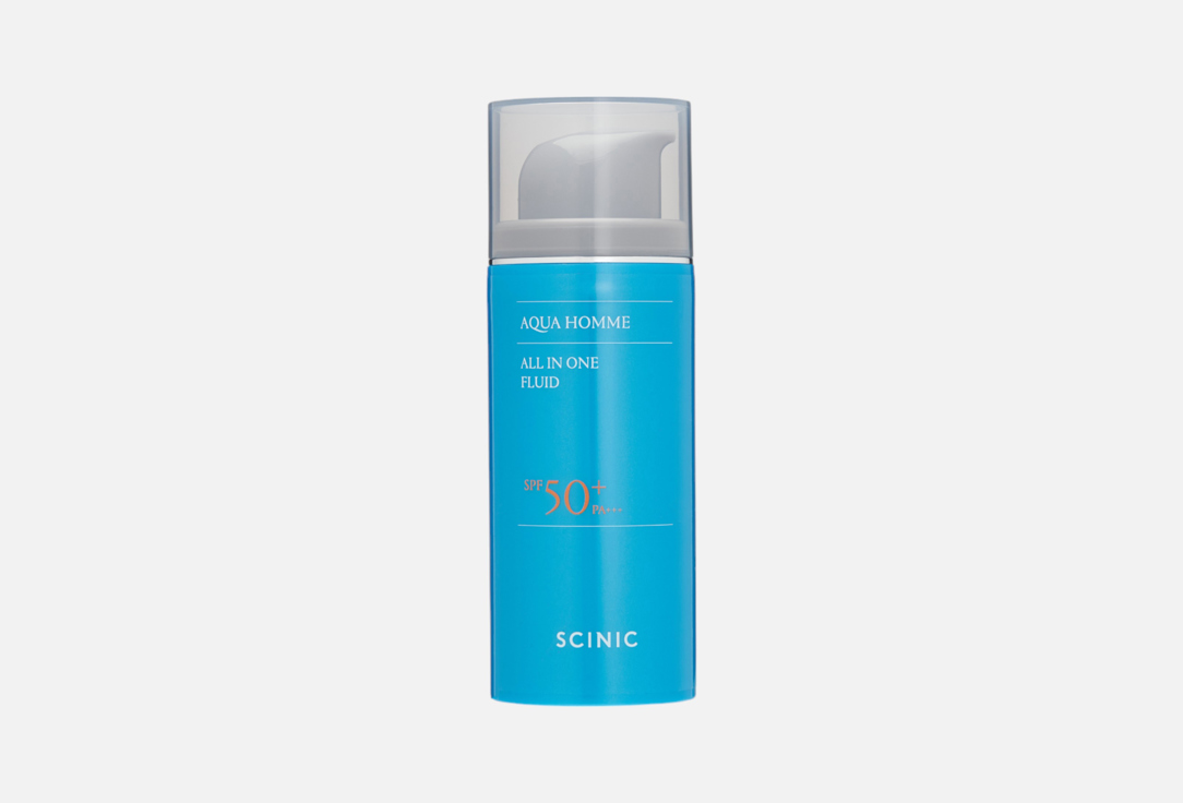 

Увлажняющий флюид для мужчин SCINIC, Aqua Homme All In One Fluid SPF 50+ PA+++ 100 мл