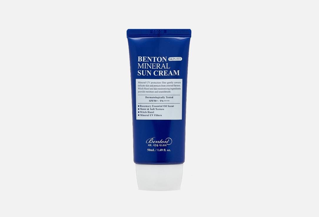 Изображение товара Солнцезащитный крем с минеральными фильтрами Benton Skin Fit Mineral Sun Cream SPF 50+ PA++++