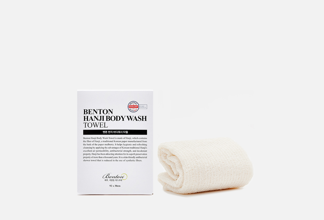Мочалка для душа BENTON Hanji Body Wash Towel 1 шт