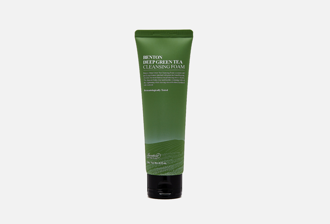 Изображение товара Пенка для очищения лица с зеленым чаем Benton Deep Green Tea Cleansing Foam