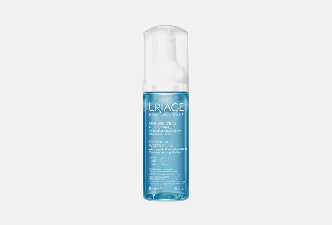 Изображение товара Очищающий мусс Uriage MOUSSE D'EAU NETTOYANTE