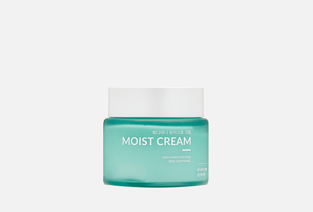 Увлажняющий крем для сухой и чувствительной кожи лица BEAUDIANI Moist Cream 50 мл набор тканевых масок для лица beaudiani moist toner tissue 20 шт