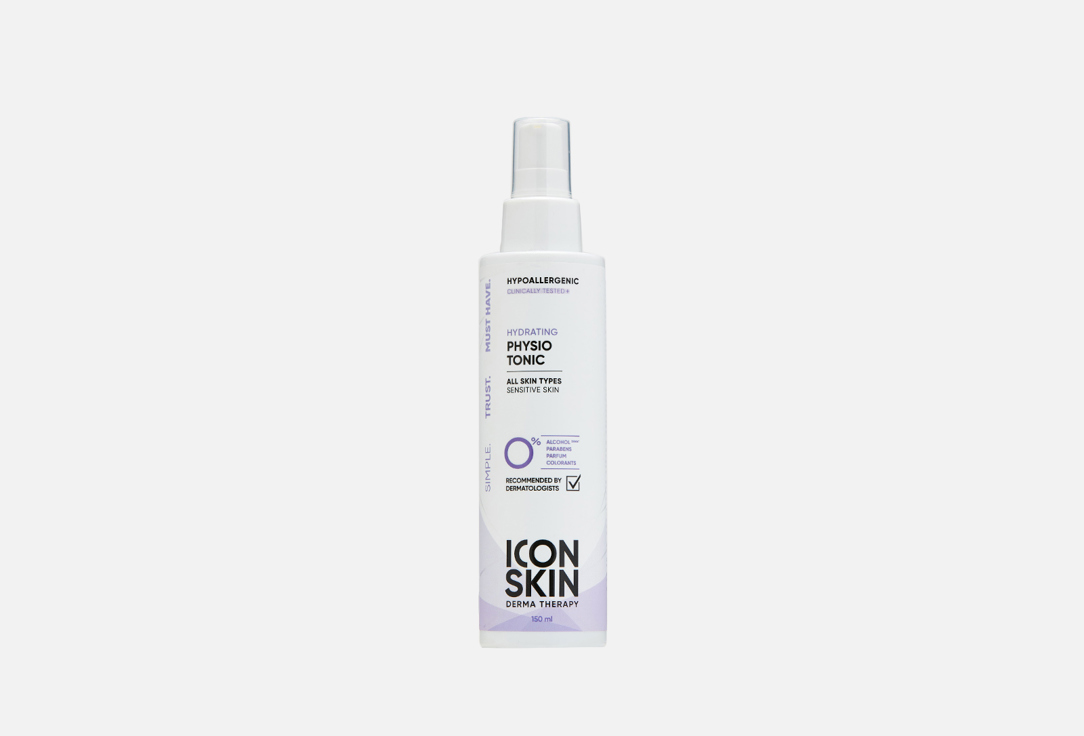 Увлажняющий тоник для лица ICON SKIN Hydrating Physio Tonic 150 мл icon skin тоник для лица perfect glow 150 мл