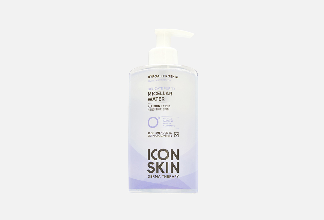 Изображение товара Очищающая мицеллярная вода ICON SKIN Delicate Purity Micellar Water