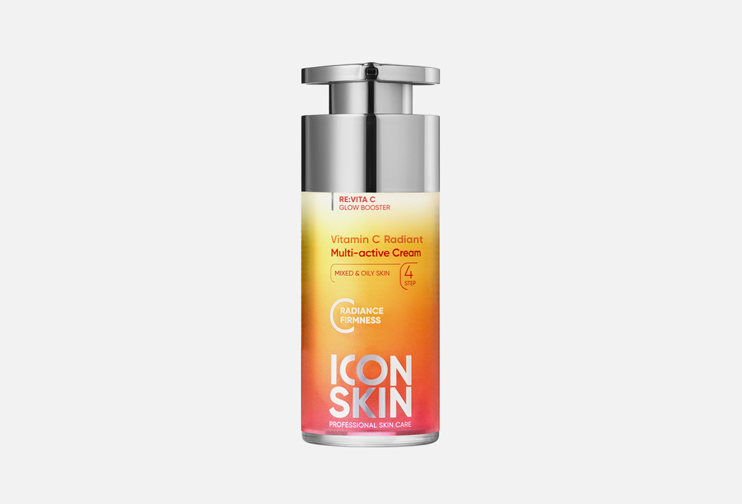 Мультиактивный крем для для лица ICON SKIN Vitamin C Radiant Multi-active Cream 30 мл пилинг для проблемной кожи icon skin 18% 30мл