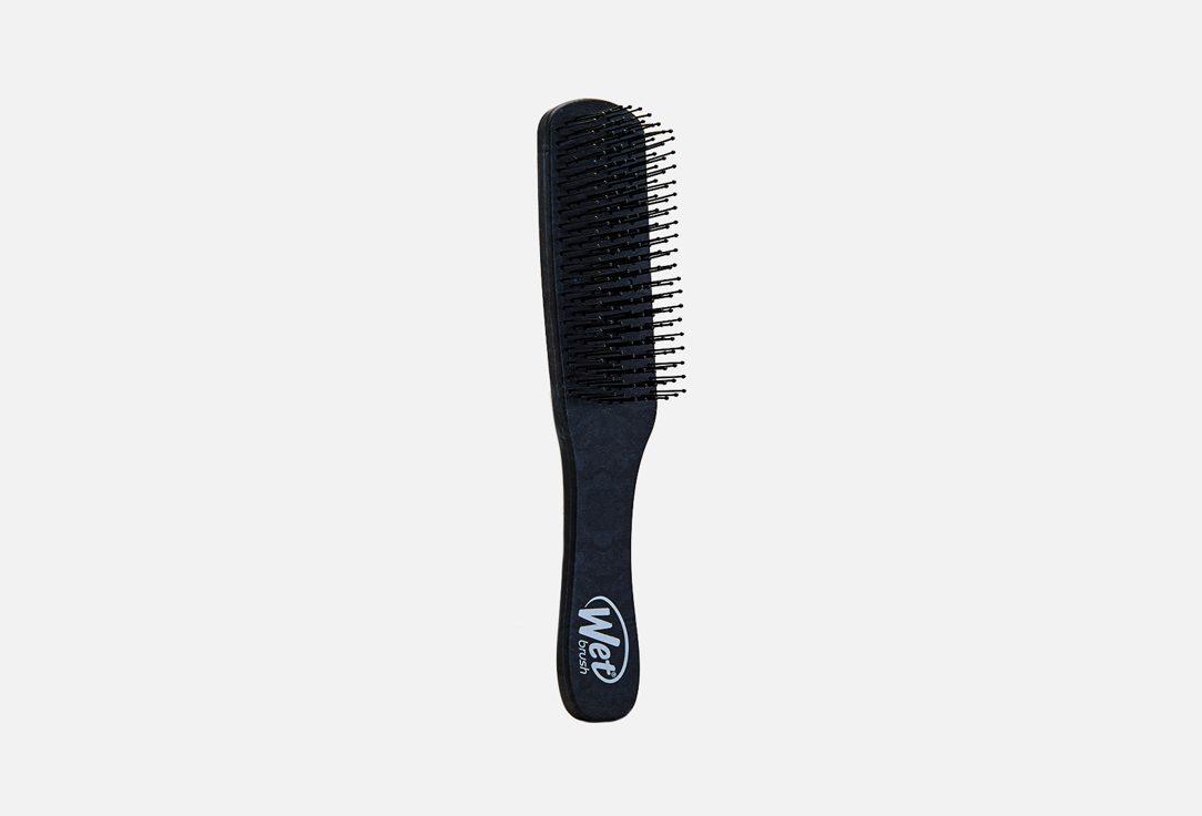 щетка wet brush mini для спутанных волос раскладная фиолетовая Щетка для спутанных волос WET BRUSH Черный 1 шт