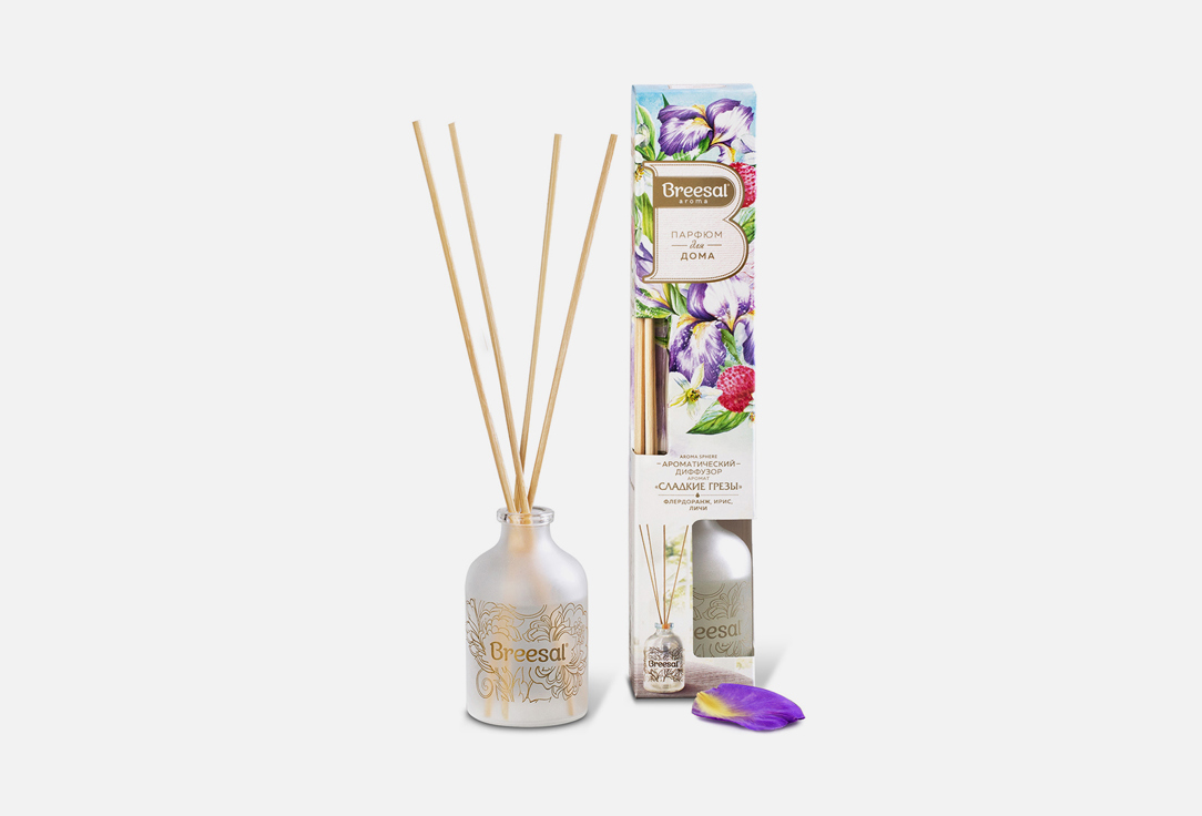 Изображение товара Ароматический диффузор Breesal сладкие грезы 40 мл натуральный аромат цветочные ноты