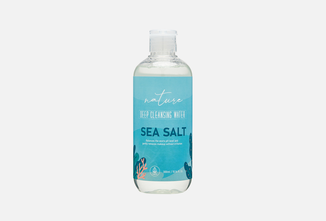 Мицеллярная вода с морской солью MEDB SEA SALT DEEP CLEANSING WATER 300 мл мицеллярная вода для снятия макияжа jkona puri salt cleansing water 500 мл