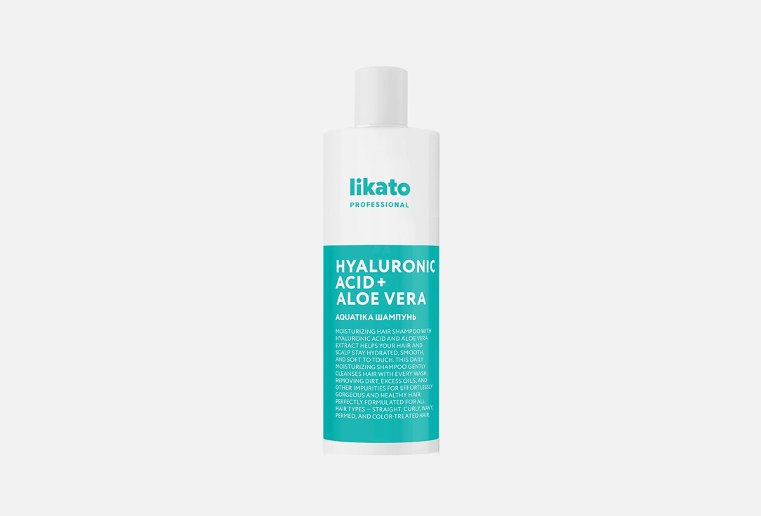 Изображение товара Шампунь для волос увлажняющий Likato Professional Aquatika hair shampoo hyaluronic acids