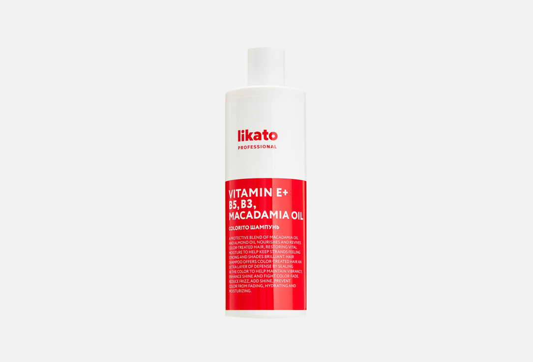 цена Шампунь для окрашенных волос LIKATO PROFESSIONAL Colorito color protection shampoo 400 мл