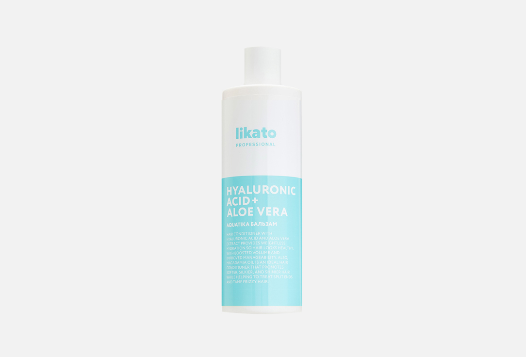 Бальзам для волос увлажняющий Likato Professional Aquatika soft hair balm hyaluronic acids 