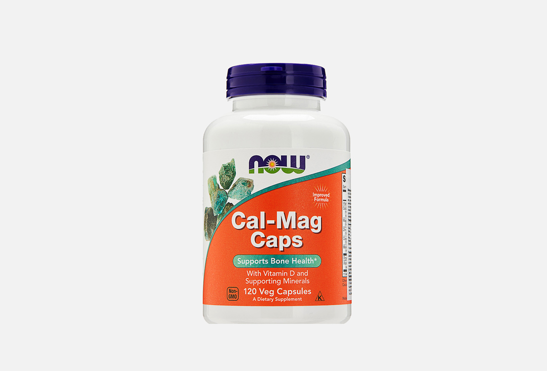 Комплекс витаминов и минералов NOW Сal-Mag кальций, магний, витамин D3 