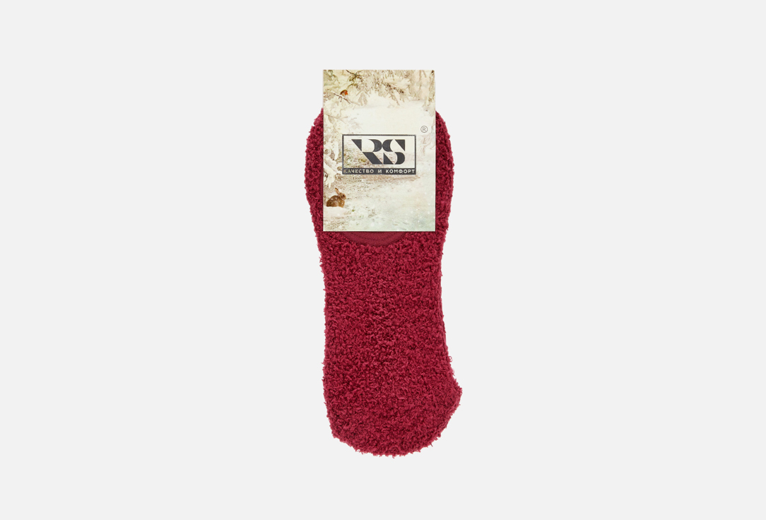 Носки R&S Бордовый носки детский ойман махровые р 22 24 бордовый kt3006 5
