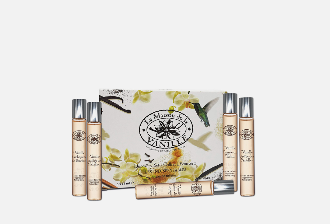 Изображение товара Набор Парфюмерной воды LA MAISON DE LA VANILLE Antilles, Madagascar,Tahiti,Tropiques&Bourbon
