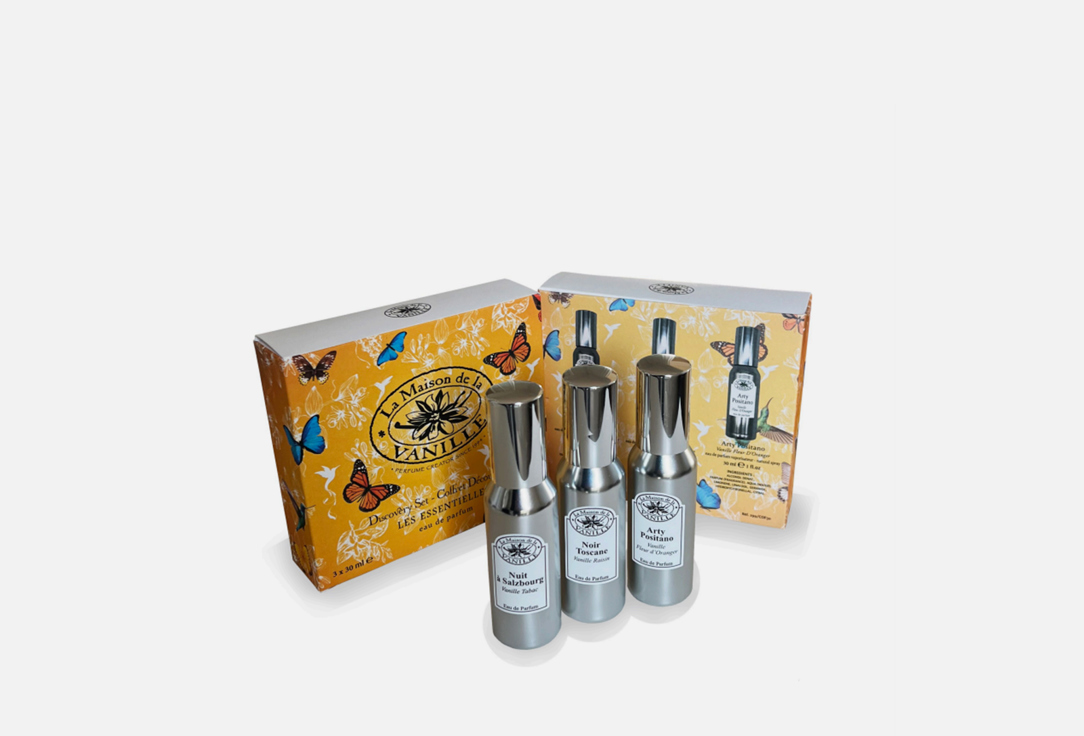 

Набор Парфюмерной воды LA MAISON DE LA VANILLE, LES ESSENTIELLES 3 шт