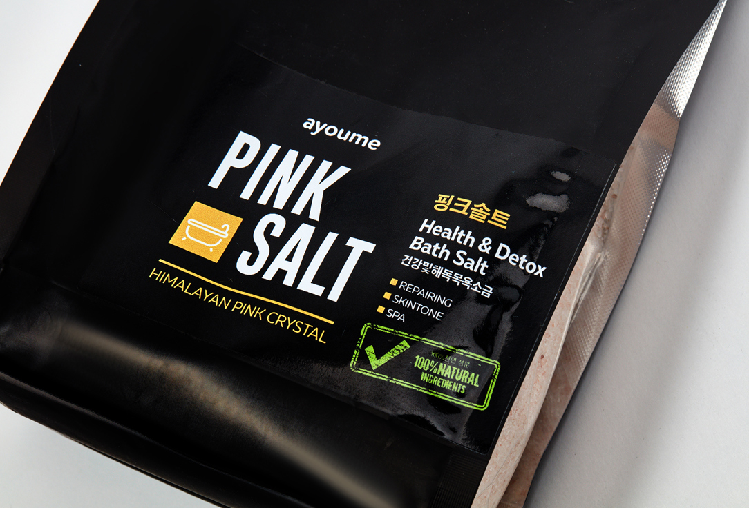 Соль для ванны гималайская Ayoume PINK SALT  