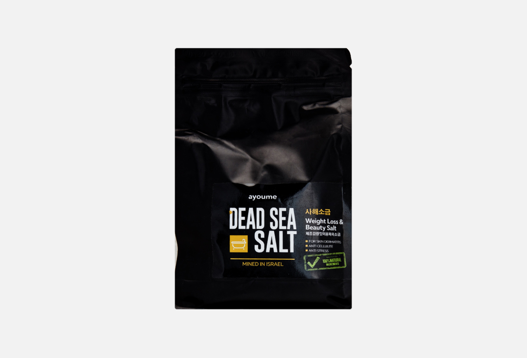 Соль для ванны AYOUME DEAD SEA SALT 800 г фото