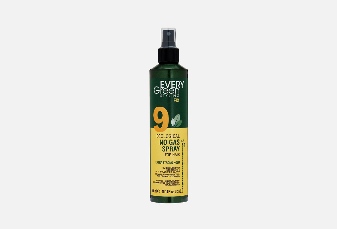Лак спрей для волос сверхсильной фиксации DIKSON EveryGreen Ecological No Gas spray for hair Extra-Strong 