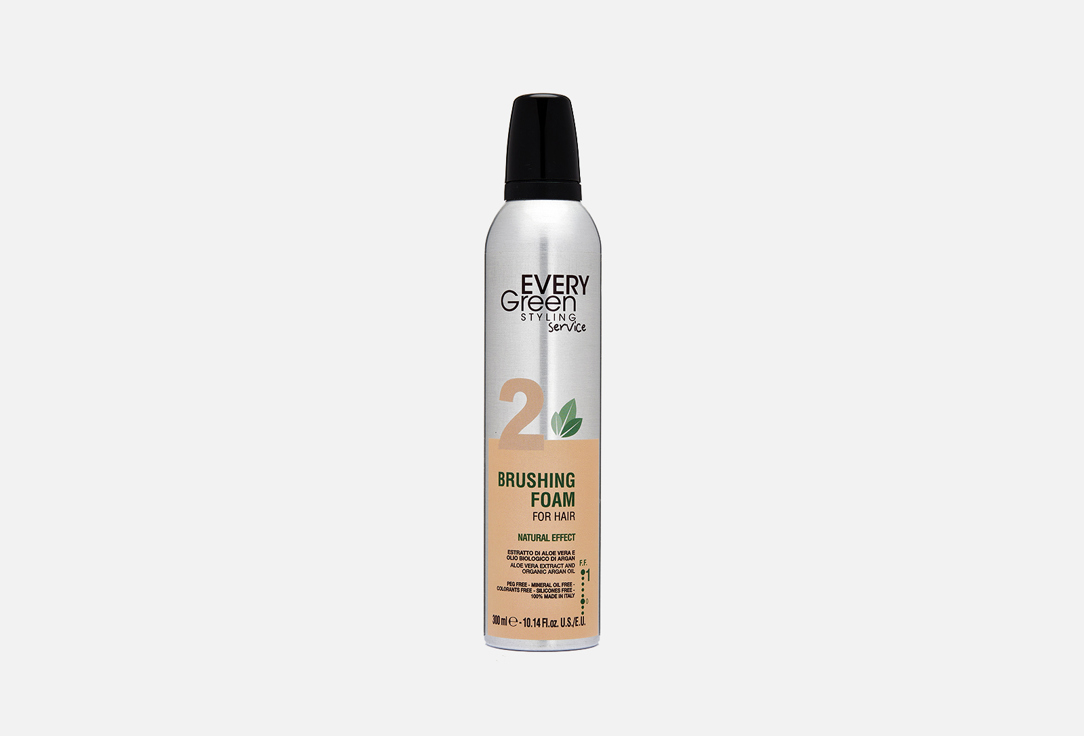 

Мусс для волос легкой фиксации DIKSON EVERYGREEN, Brushing Foam for hair Natural Effect 300 мл