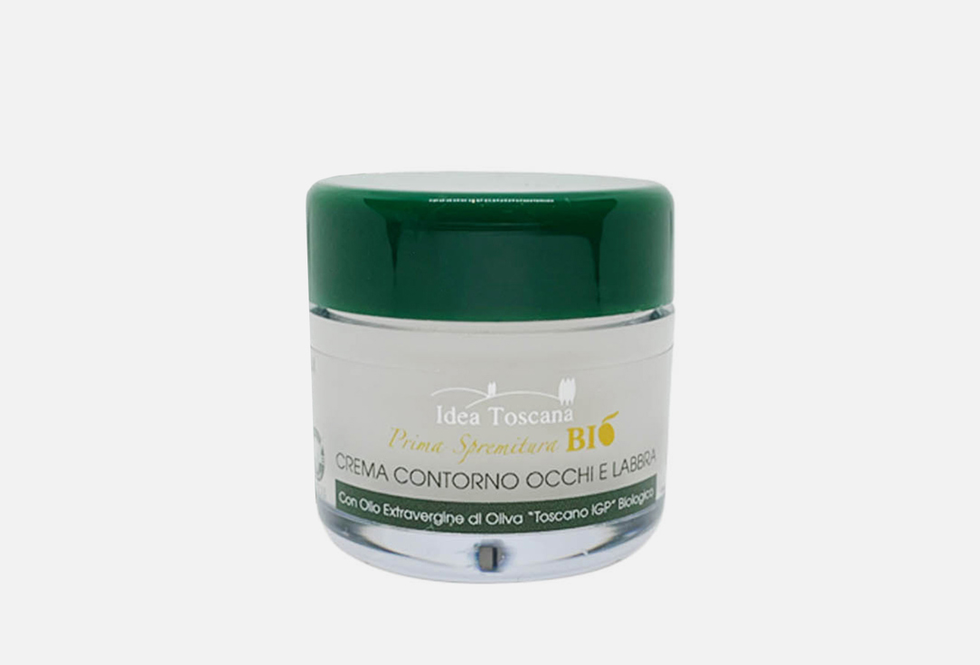 

Крем для упругости и эластичности кожи вокруг глаз и губ IDEA TOSCANA, BIO PRIMA SPREMITURA 15 мл