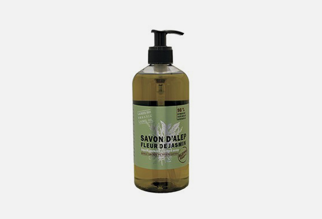 

Алеппское жидкое мыло с ароматом жасмина TADE, Savon d'Alep Liquide Fleur de Jasmin 500 мл