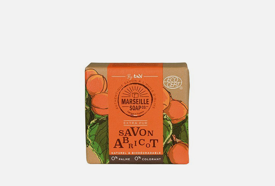 Марсельское мыло Абрикос TADE Savon Abricot certifié 100 г цена и фото