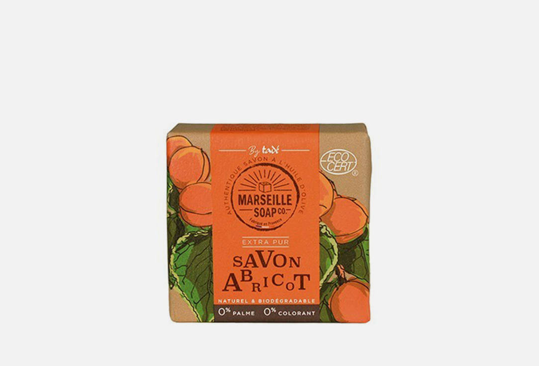 Марсельское мыло Абрикос TADE Savon Abricot certifié 100 г мыло tade olive