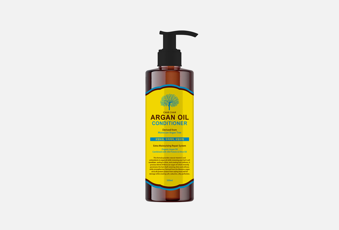 Кондиционер для волос CHAR CHAR Argan Oil Conditioner 500 мл шампунь для волос char char argan oil shampoo 1500 мл