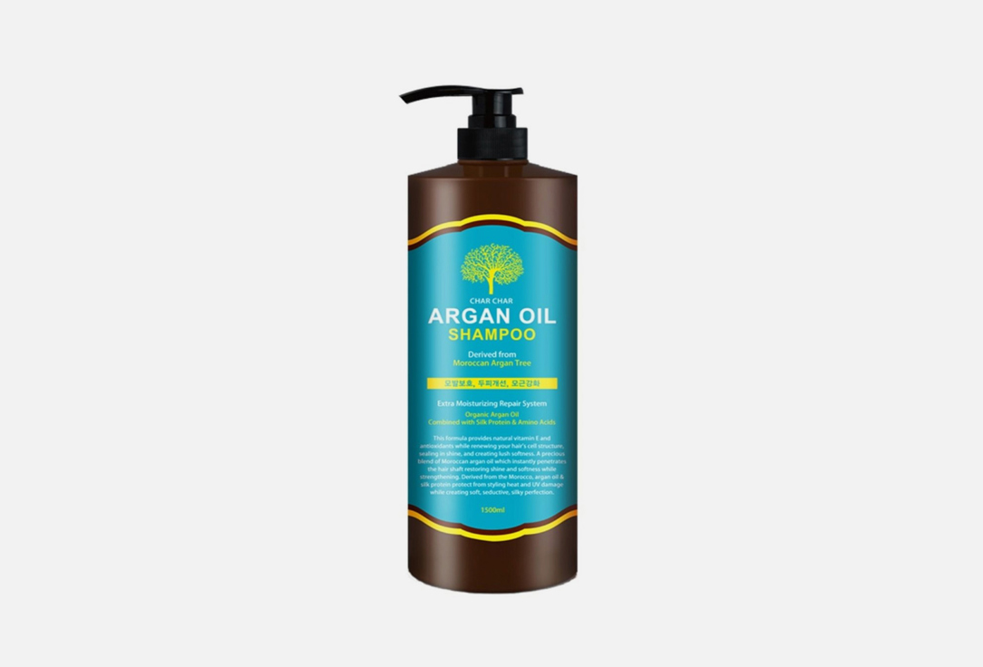 Шампунь для волос CHAR CHAR Argan Oil Shampoo 1500 мл evas evas char char шампунь для волос аргановое масло argan oil shampoo