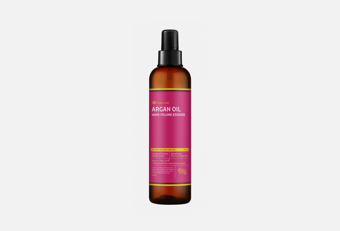 Эссенция для волос CHAR CHAR Argan Oil Wave Volume Essense 250 мл шампунь для волос evas char char шампунь для волос аргановое масло argan oil shampoo