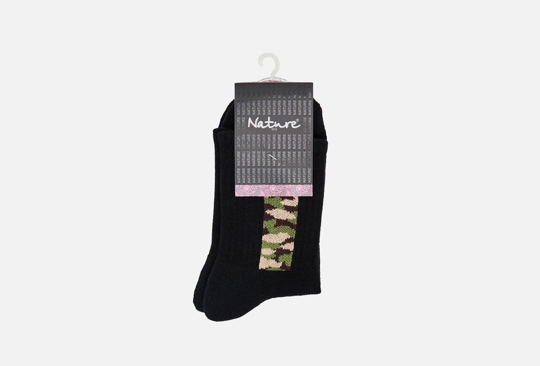 Носки NATURE SCS Термо, носки мужские сартэкс махровая стопа черные размер 31 комплект 2 шт