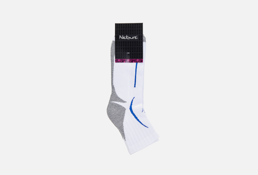 Носки NATURE SCS Термо, белый носки мужские махровый след зима р 27 а 110