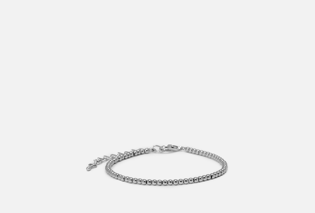 Изображение товара Браслет из гематита Палитра 2 мм с удлинительной цепочкой Россия