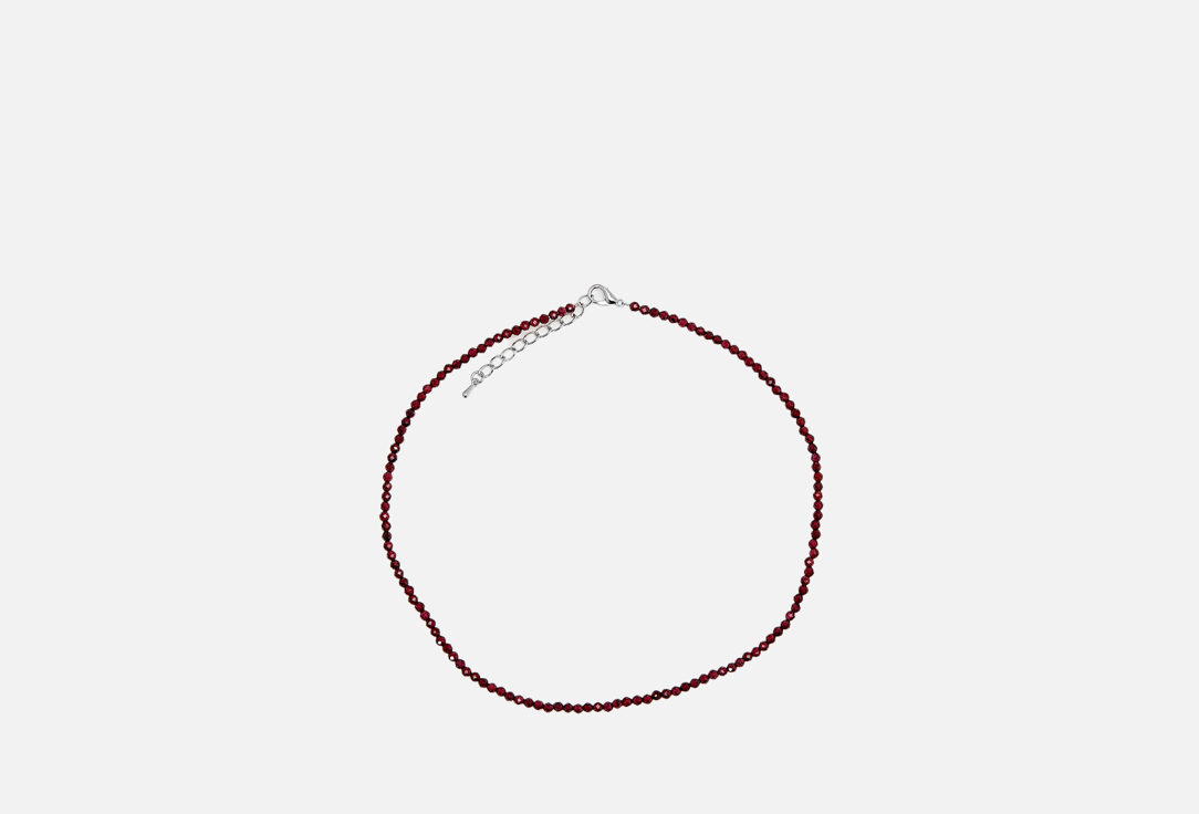 Изображение товара Колье Ювелирная компания Палитра из граната d3мм