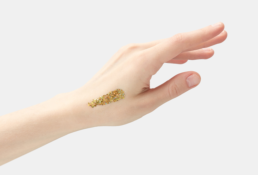 

Гель-блестки для лица, тела, волос GLITTER THINGS BEAUTY, Зеленый, Waiting for tonight 5 мл