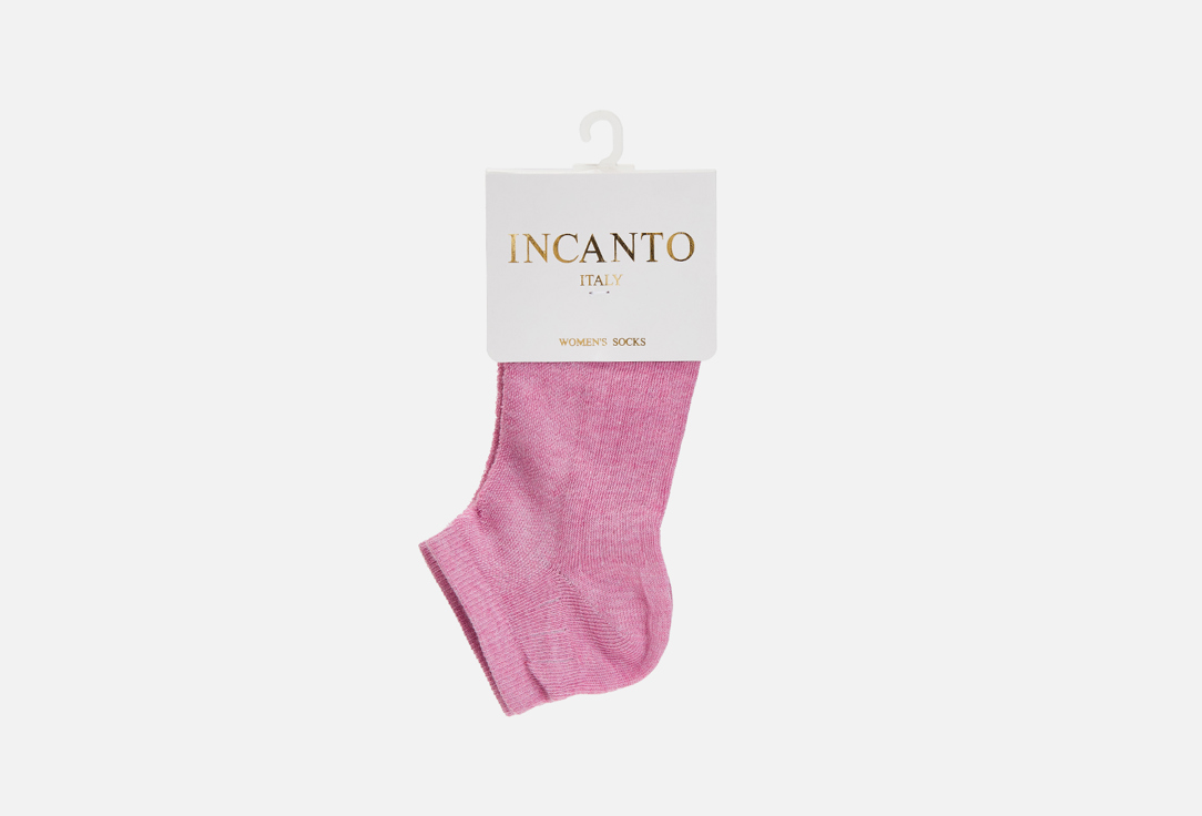 Носки INCANTO Rosa 39-40 мл носки женские х б incanto ibd731002 набор 3 шт размер 39 40 grigio mel серый