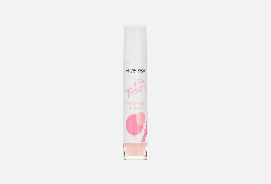Плампер для губ с эффектом увеличения без инъекций Alvin D'or Plumping Lip Balm 01 Sakura petals